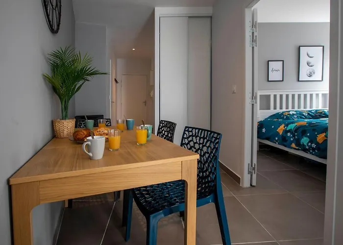 Loc Trotteur Le Graphite T2 Grand Confort Terrasse Lägenhet